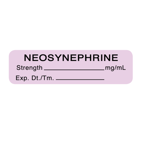 Nevs Neosynephrine Strength 1/2" x 1-1/2" 1/2" x 1-1/2" Purple w/Black SANTW-0100
